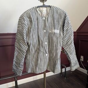 TAMOTSU vintage MiUSA Avant Garde Pleated Jacket Gray